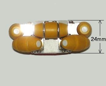 LEGO RCX NXT Mindstorm compatible omni-directional wheel or holonomic wheel drive top view